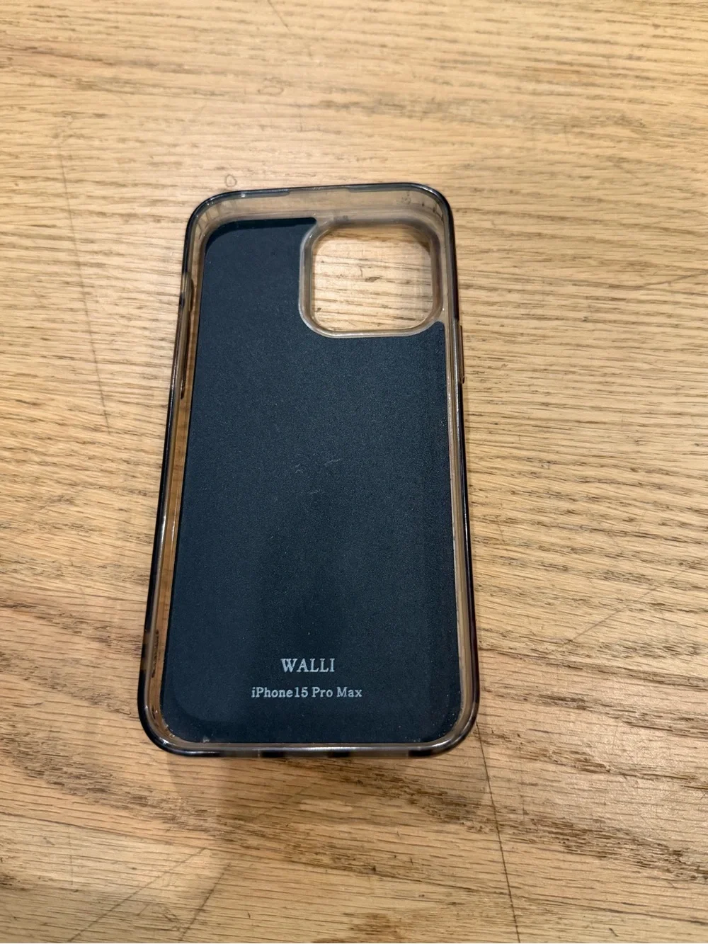 iPhone 15 pro max Walli Leather Strap White & Brown Western Print Phone Case